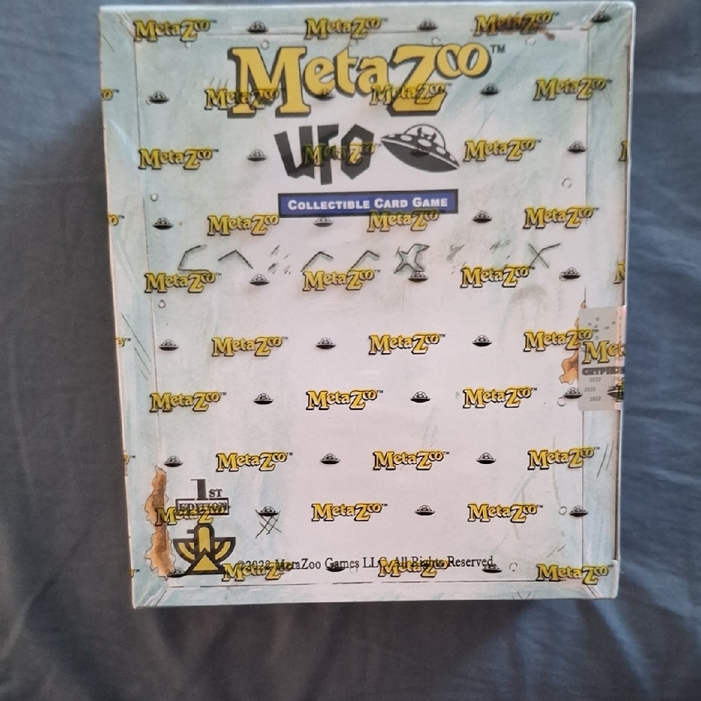 MetaZoo UFO Card Game Box